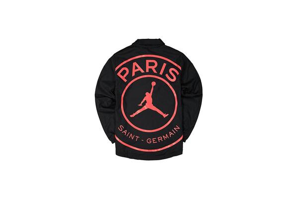 Air Jordan PSG Coach Jacket Black BQ4213 011 AFEW STORE